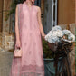 NSA Embroidered Pink Luxury Lawn Chikankari Dress