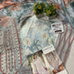 BRQ Embroidered Tie & Dye Sky Blue Luxury Lawn Dress