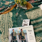 ZC Embroidered Dark Green Luxury Lawn Dress
