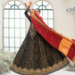 AIK Embroidered Black Luxury Chiffon Collection