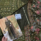 AZH Embroidered Mehndi Luxury Chiffon Maxi