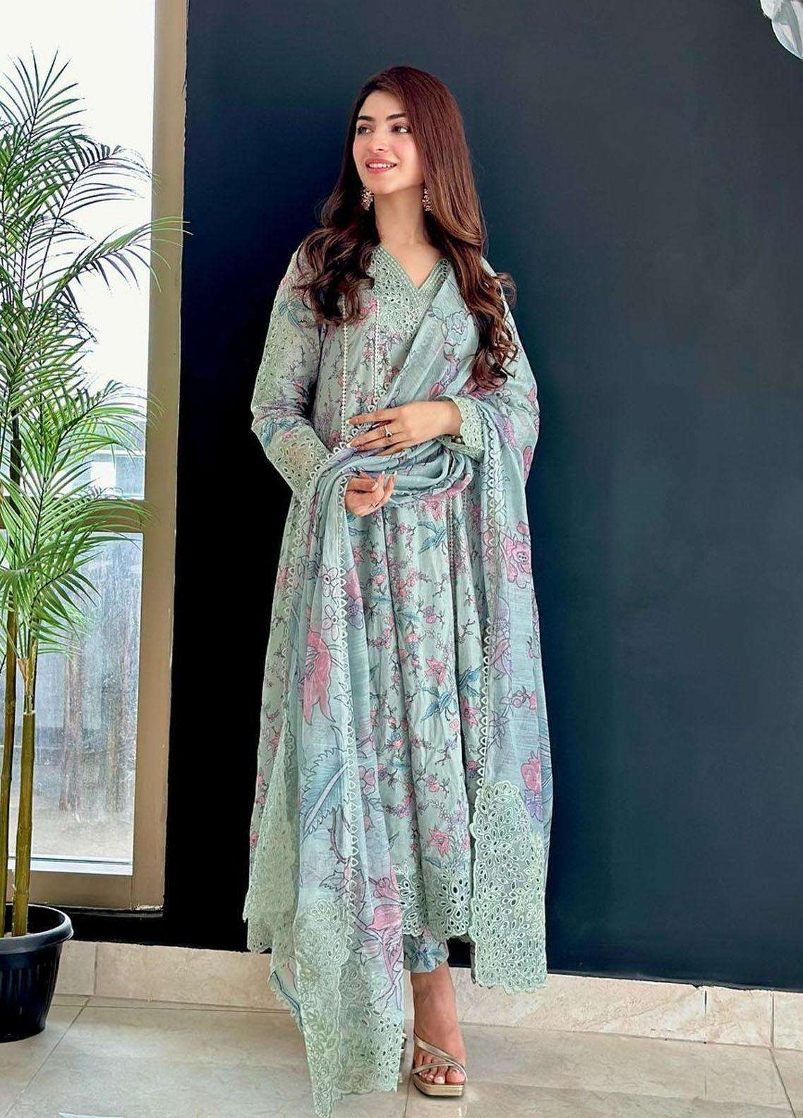 Iznik Pista Luxury Lawn Collection Replica