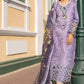MSQ Embroidered Lilac Luxury Lawn Dress